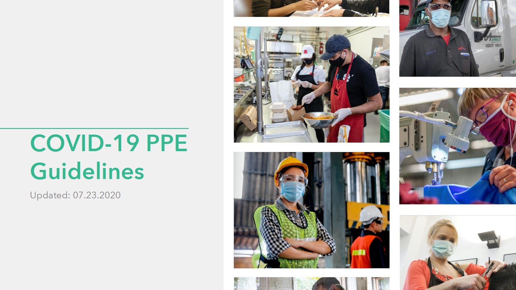 PPE Guidelines